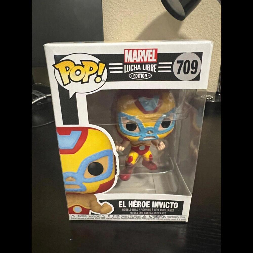 Funko Pop! Vinyl: Marvel - El Heroe Invicto #709 In Protective Case‎